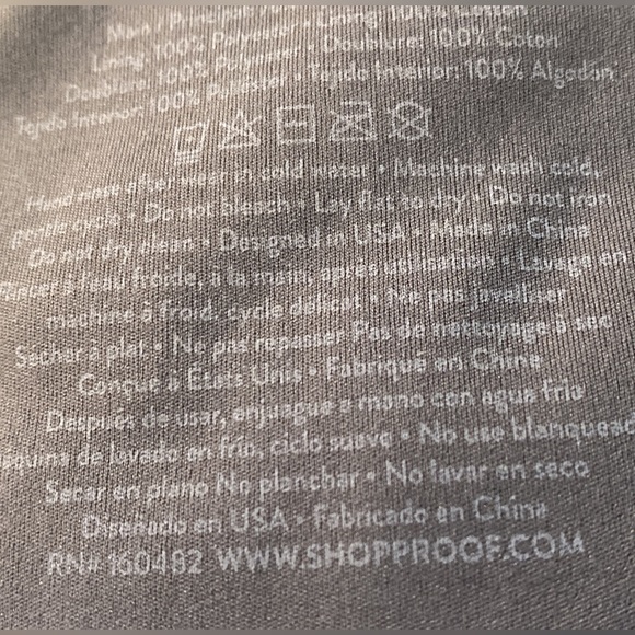 New Anti x Proof Smoothing Capri Legging size X-Large color gray - Picture 9 of 14